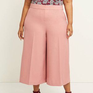 LB The Allie Wide Leg Crop Tailored Stretch Pant
